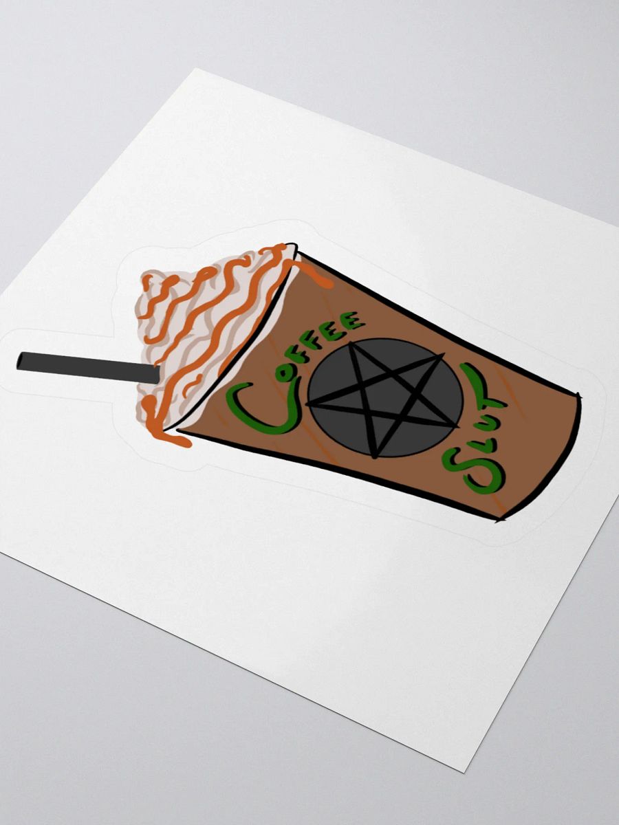 Coffee Slut Sticker product image (11)