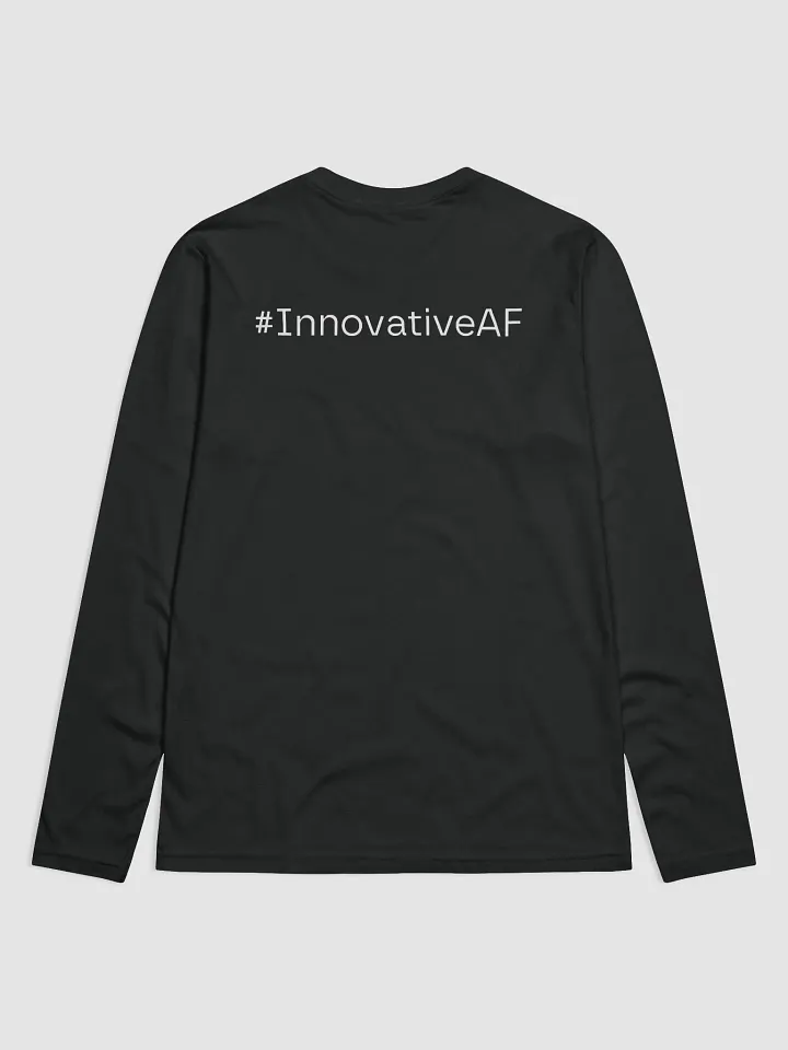 RO Next Level Unisex Foundry Innovative Long Sleeve Tee [All White Logo] product image (3)
