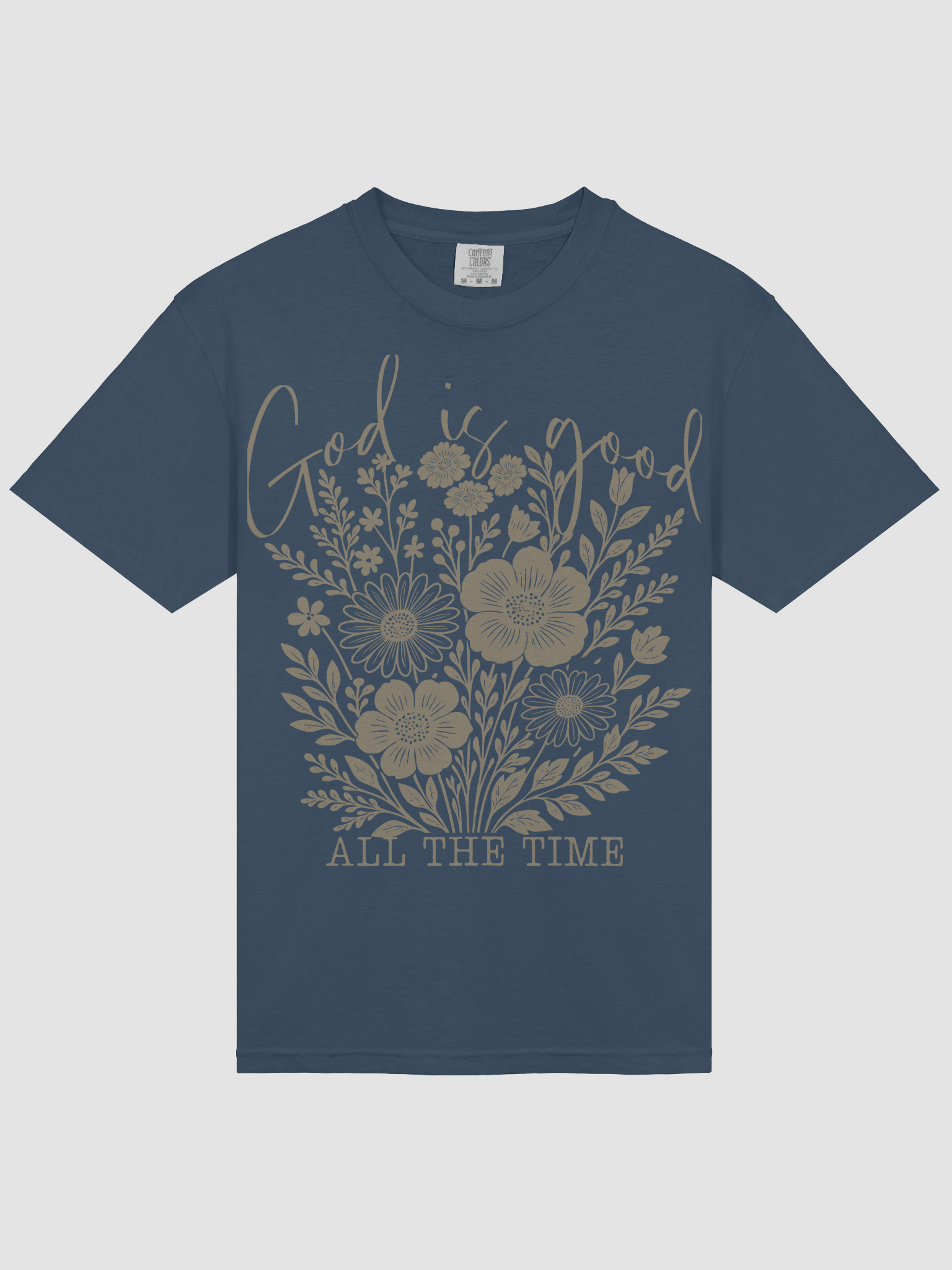 God is Good Floral T-Shirt product image (37)