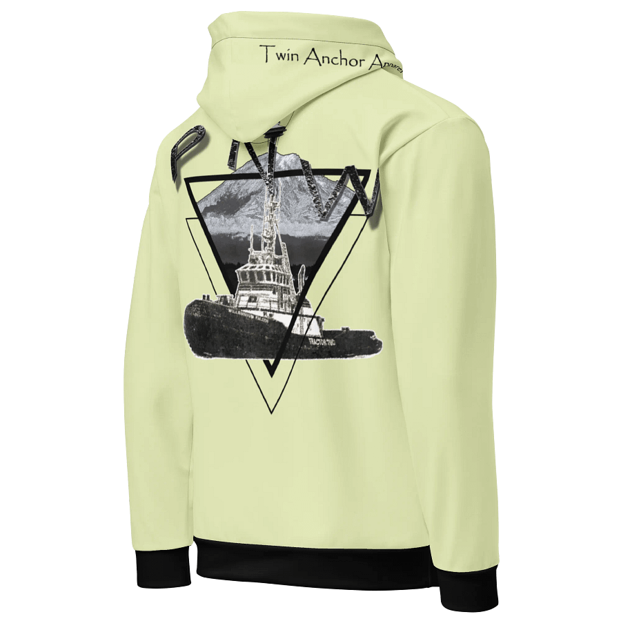 Snow Flurry Red Triangle-Mt Raine- PNW Millennium Tug Hoodie product image (5)