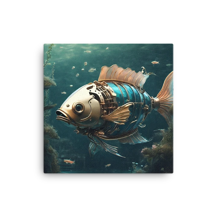 Mechanical Fish In The Sea Wall Art product image (1)