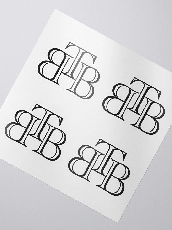 TBB Logo Sticker (4 Pack) product image (2)