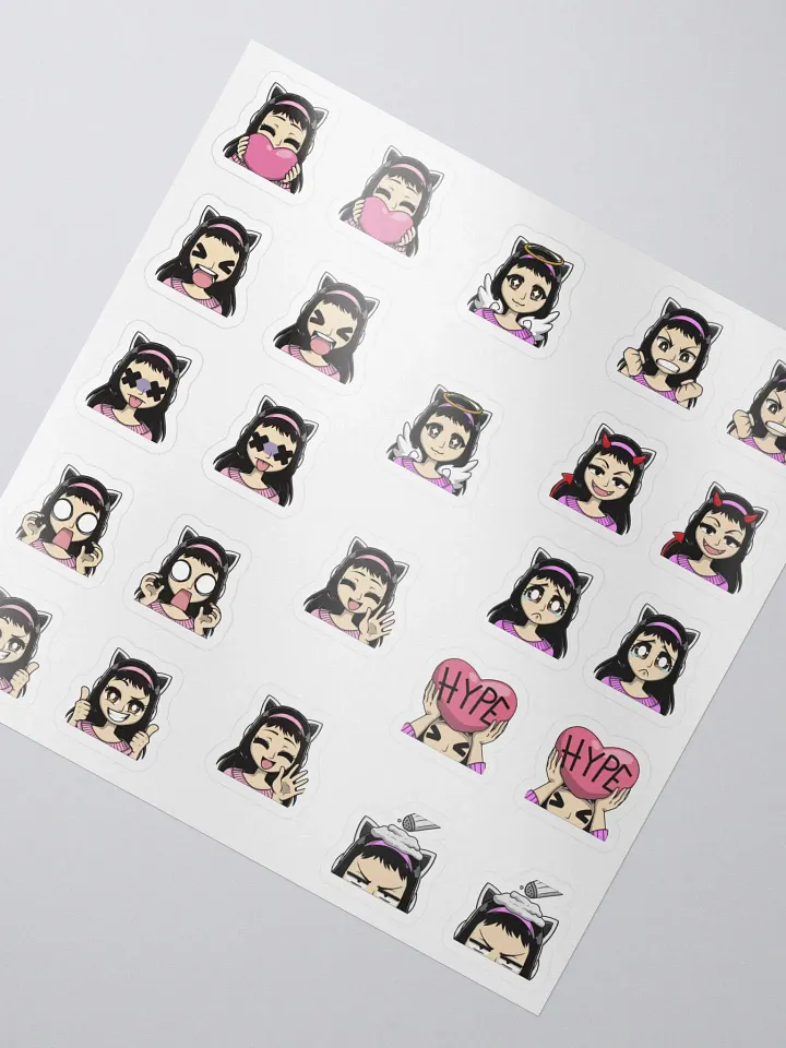 Finny Emote stickers! product image (2)