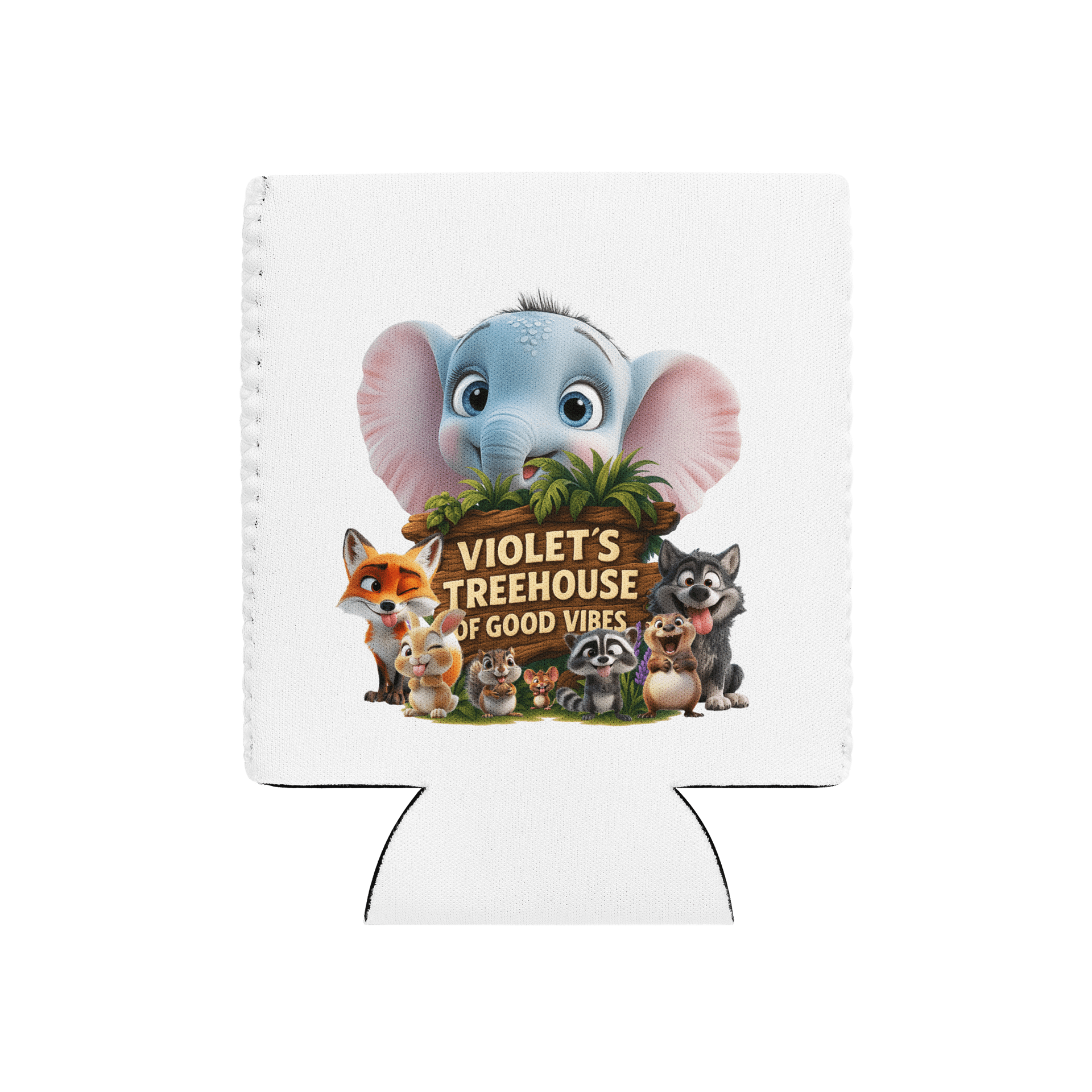 Treehouse of Good Vibes November Koozie product image (1)