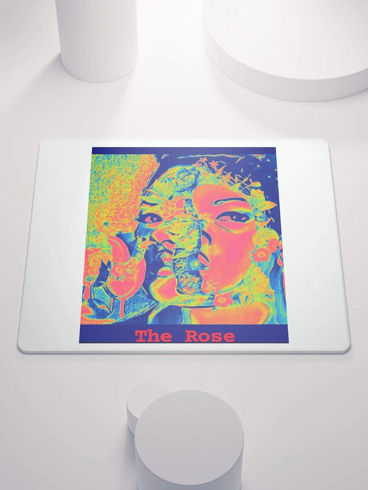 The Rose Multi-color Mouse Pad product image (1)