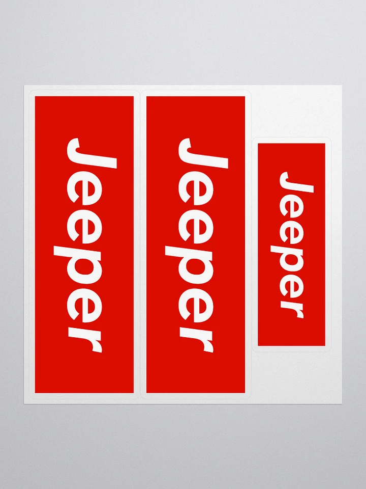 Jeeper-preme Sticker Pack product image (1)