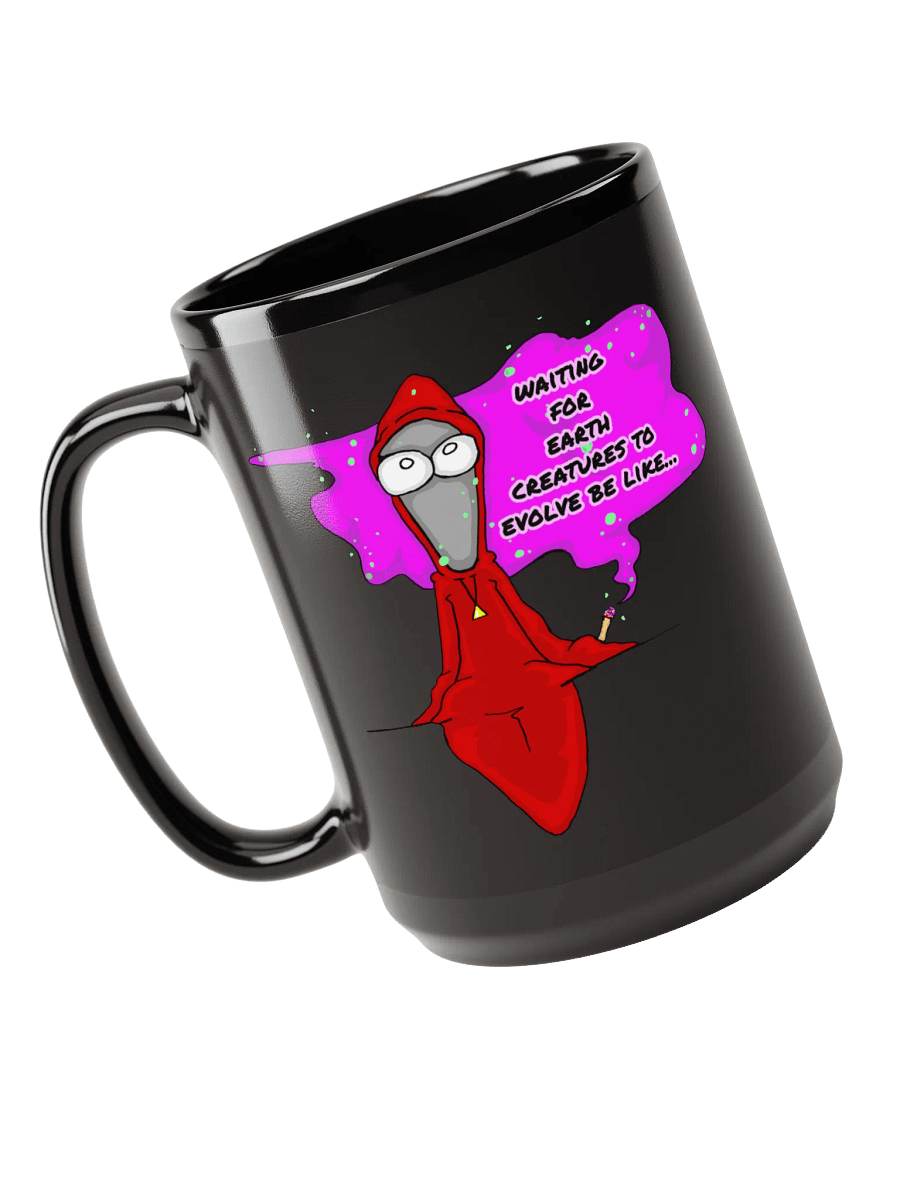 "Waiting for Earth Creatures Be Like" Mug product image (4)