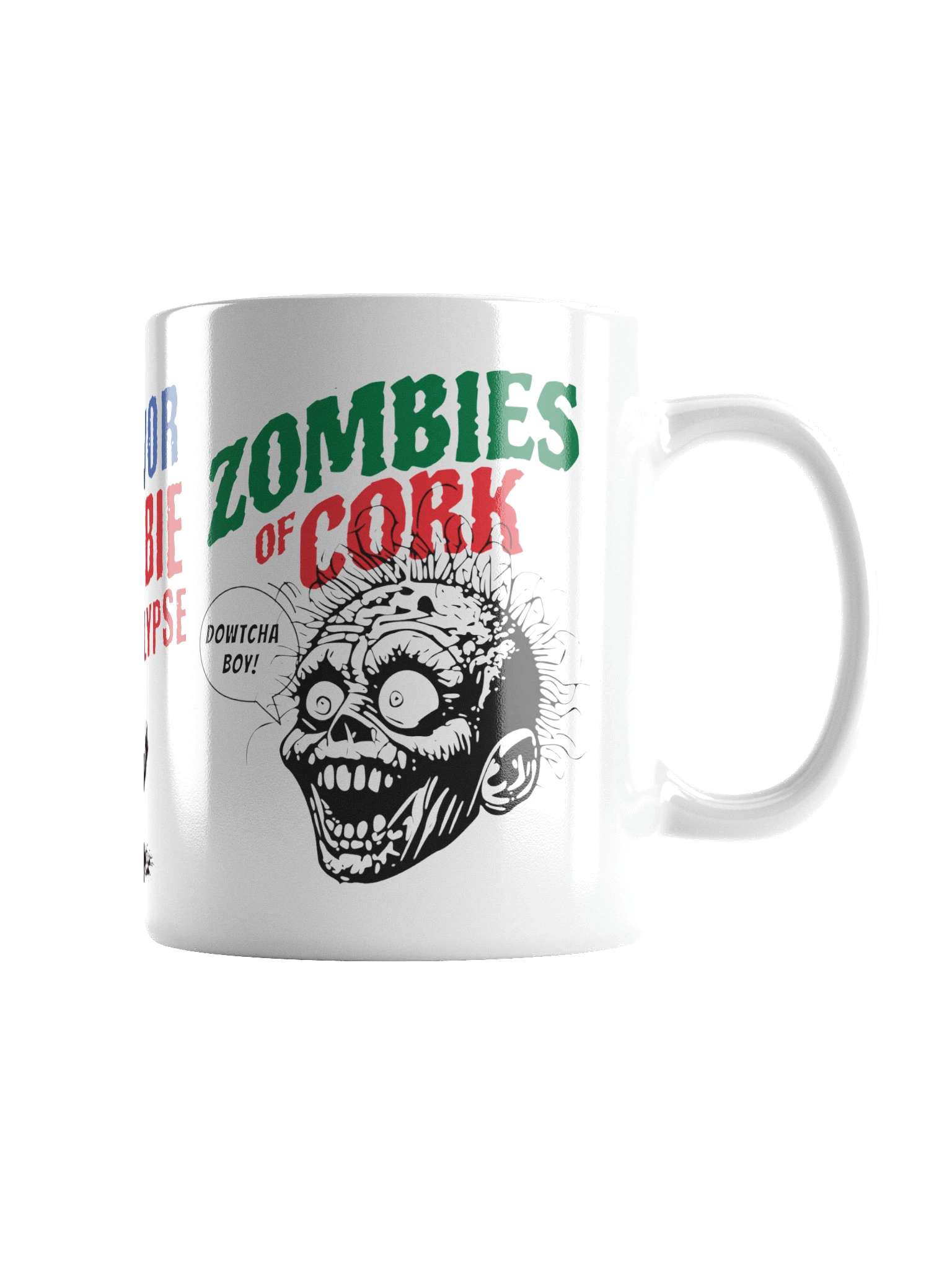 Zombie Tot Mug – Survivor of the Zombie Corkocalypse product image (4)