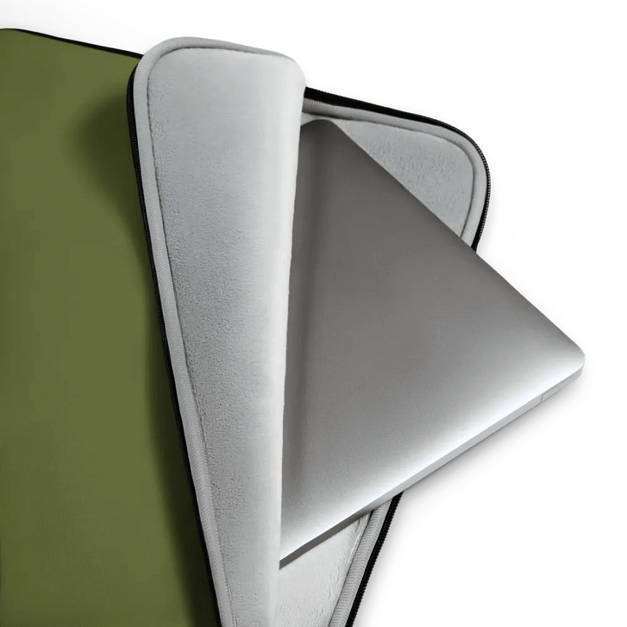 Green Laptop Sleeve product image (3)
