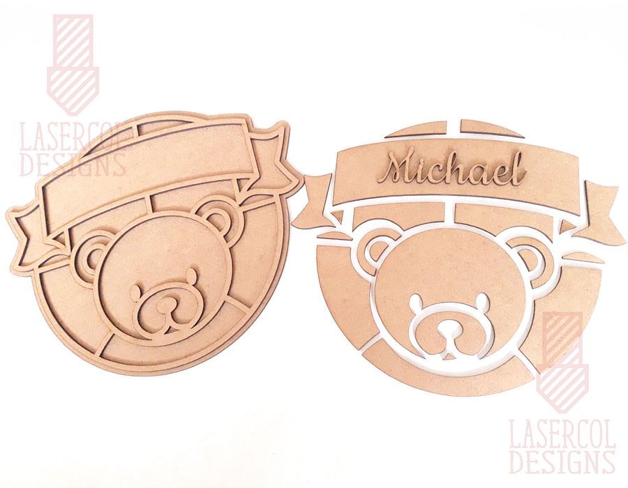 Baby Name Sign - Laser Cut Files product image (4)