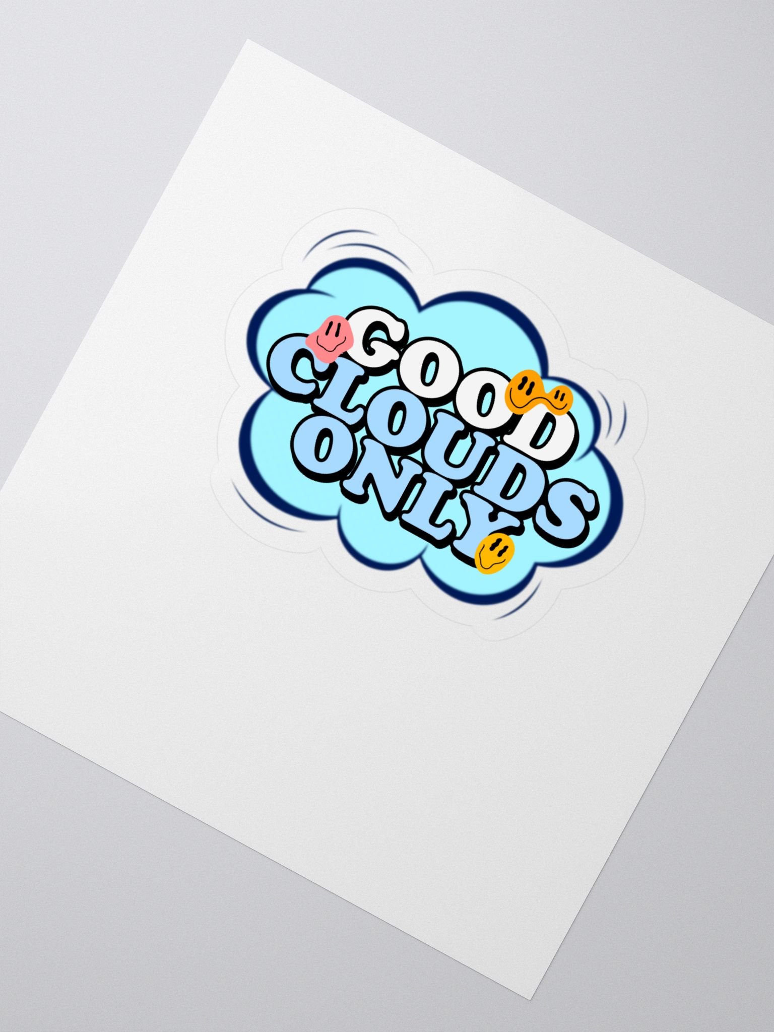 GOOD CLOUDS STICKER product image (2)
