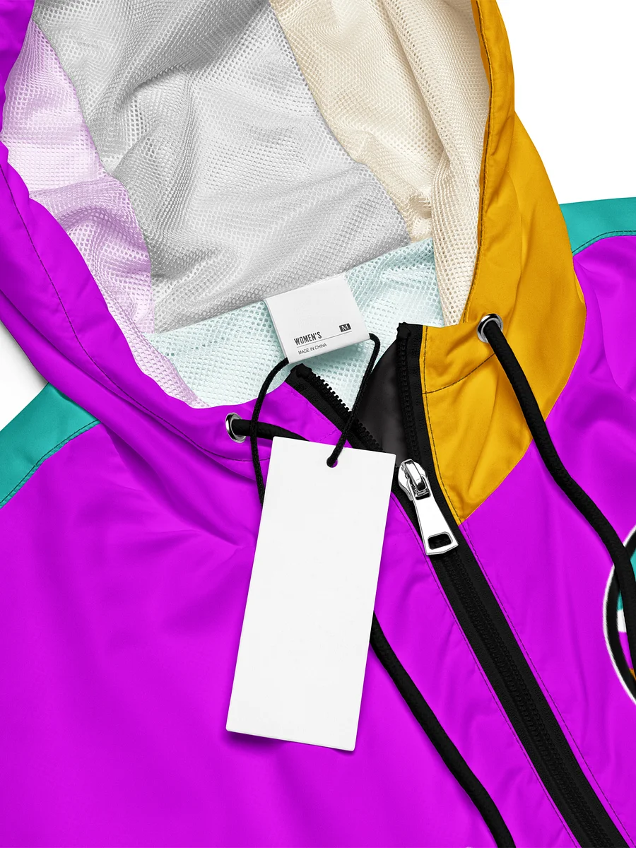 Retro Pandas Cropped Windbreaker (Women’s) Image 3