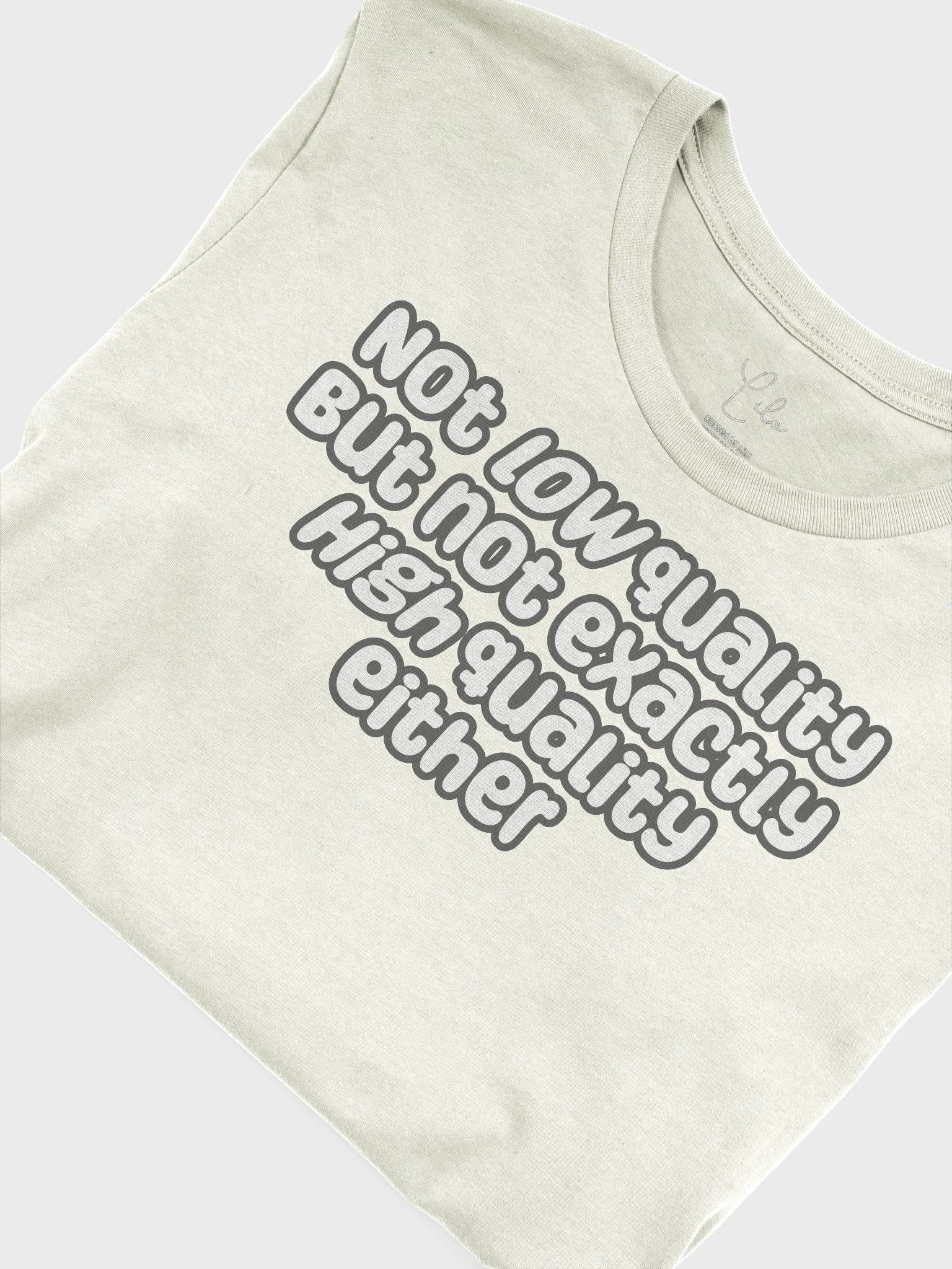 Not Low Quality Unisex T-Shirt - pastel colours product image (45)