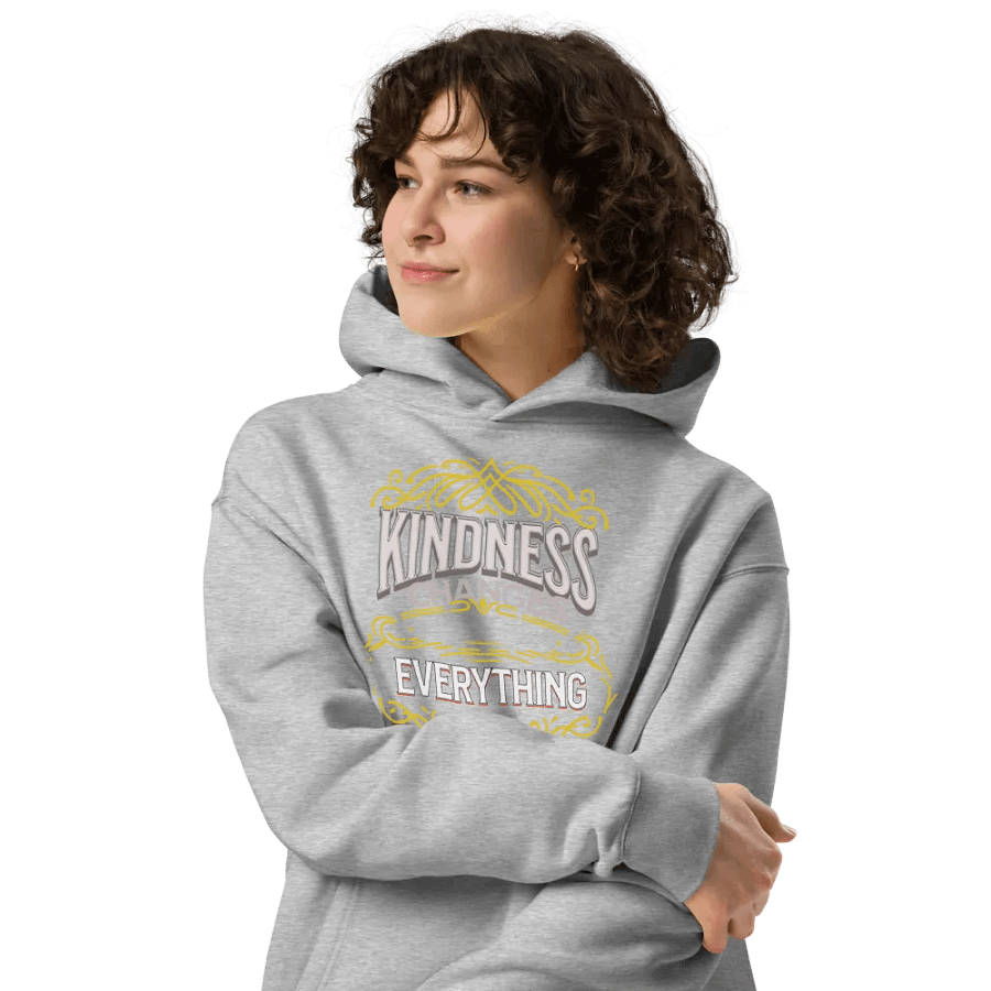 Ornate Kindness Unisex Hoodie product image (4)
