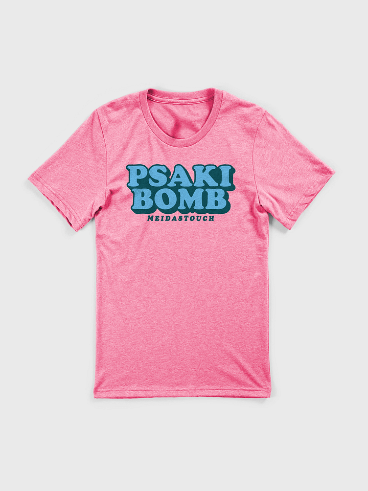 Blue PsakiBomb Women's Cut T-Shirt product image (1)