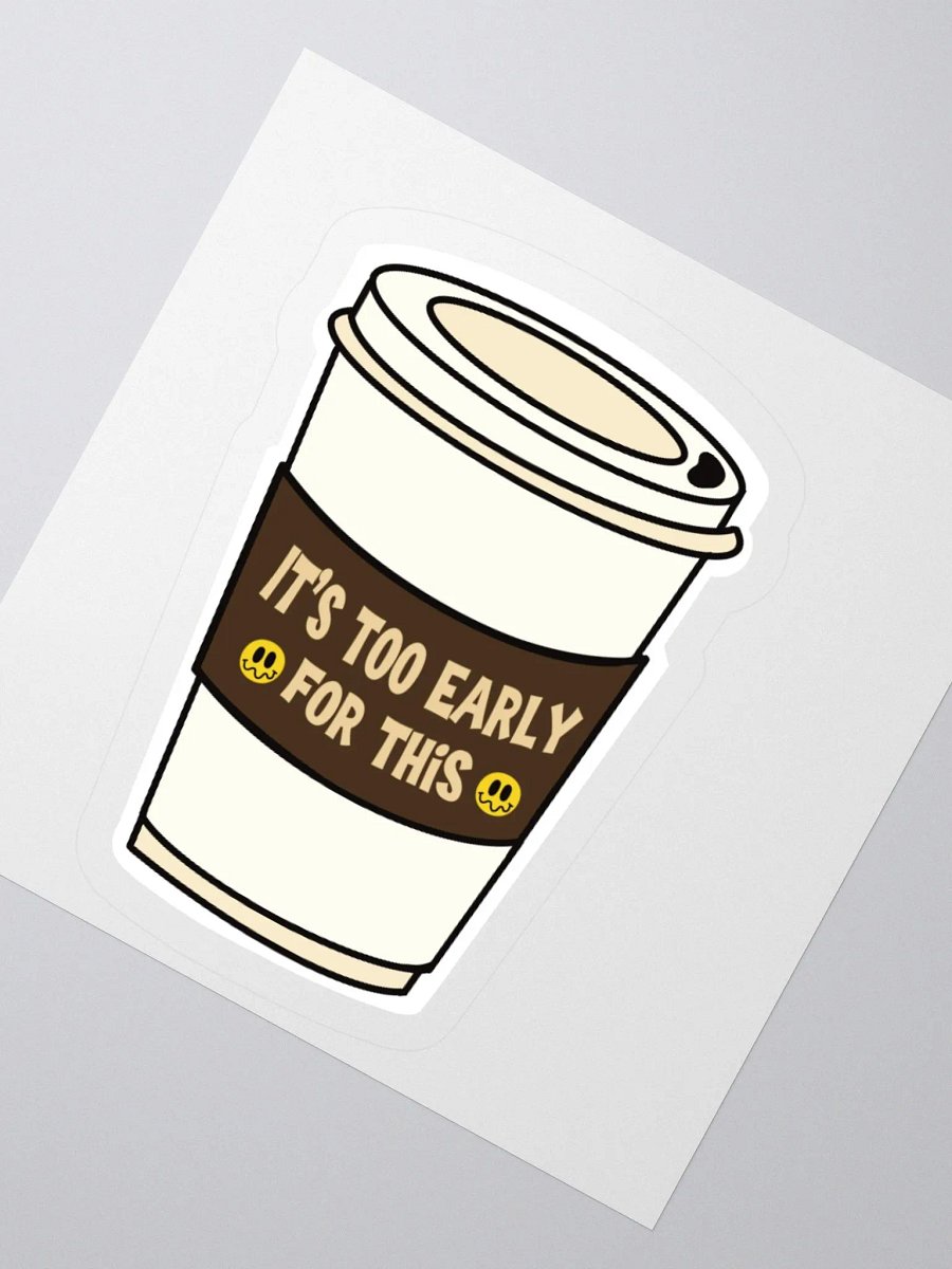 Early Morning Vibes Sticker Set product image (8)