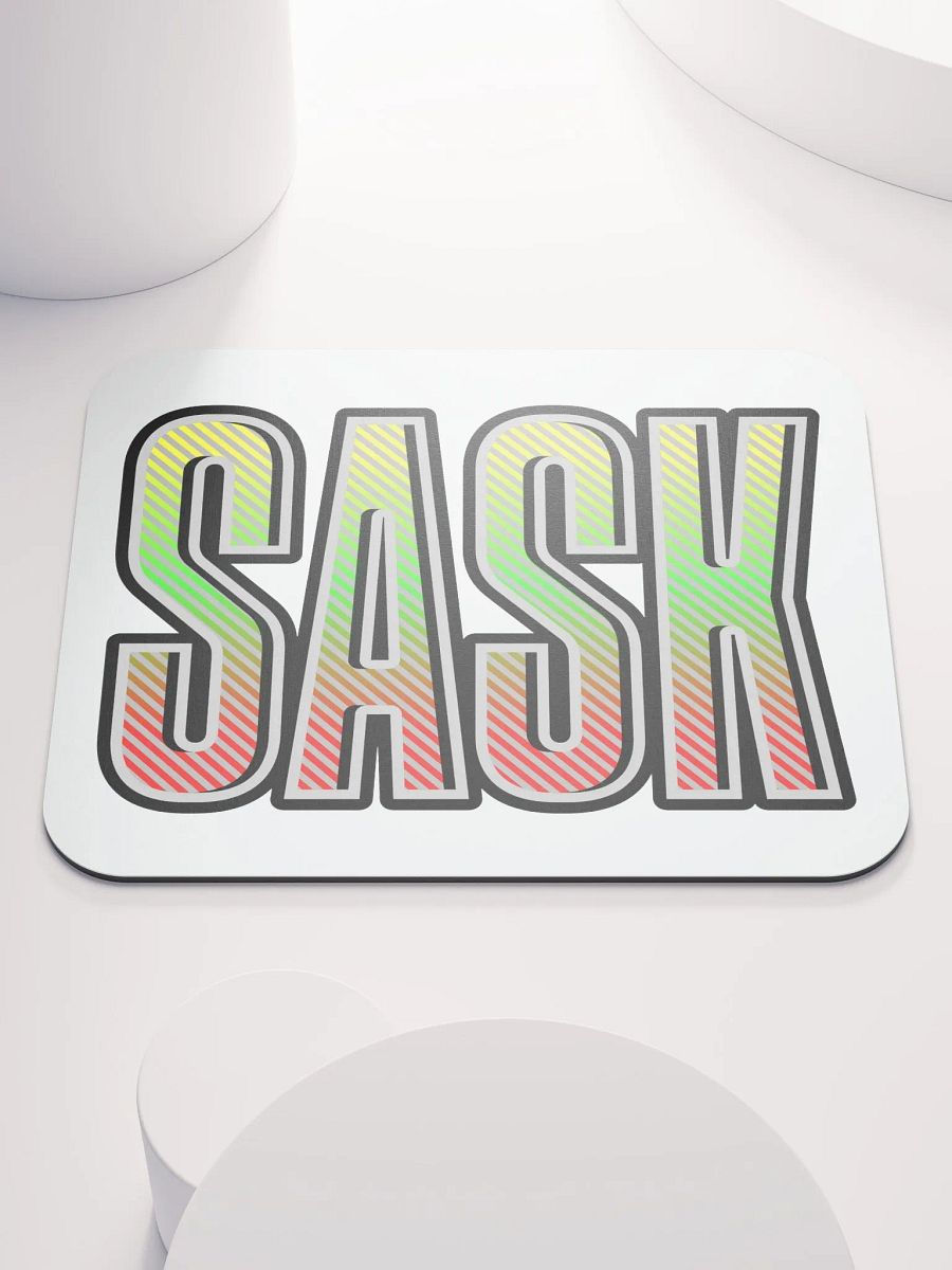 Sask Saskatoon Saskatchewan Vibrant Mouse Pad product image (2)