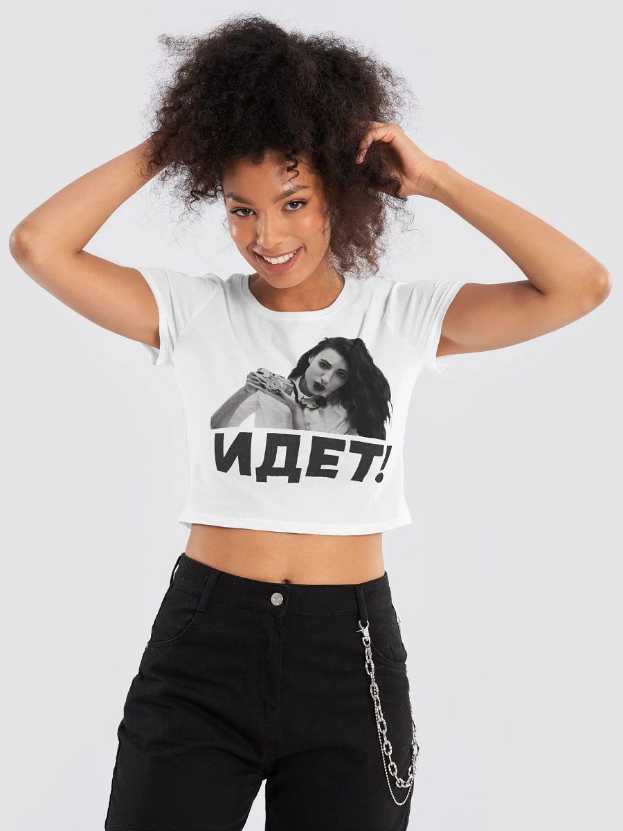 Camiseta mujer Crop Top Focus product image (5)