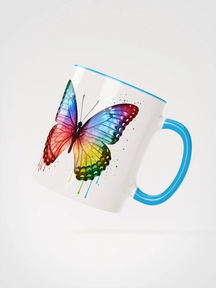 Rainbow Cascade Butterfly Watercolor Mug product image (14)