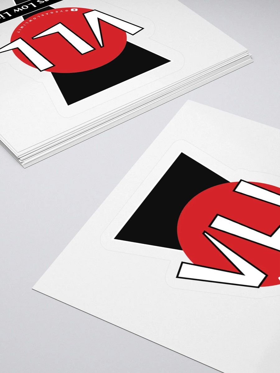 VLL Logo Kiss Cut Stickers product image (12)