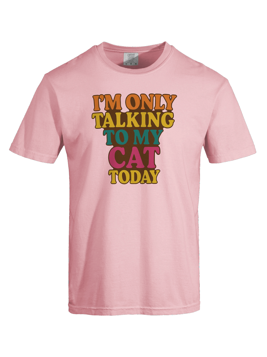 Cat Chat Only Tee product image (69)