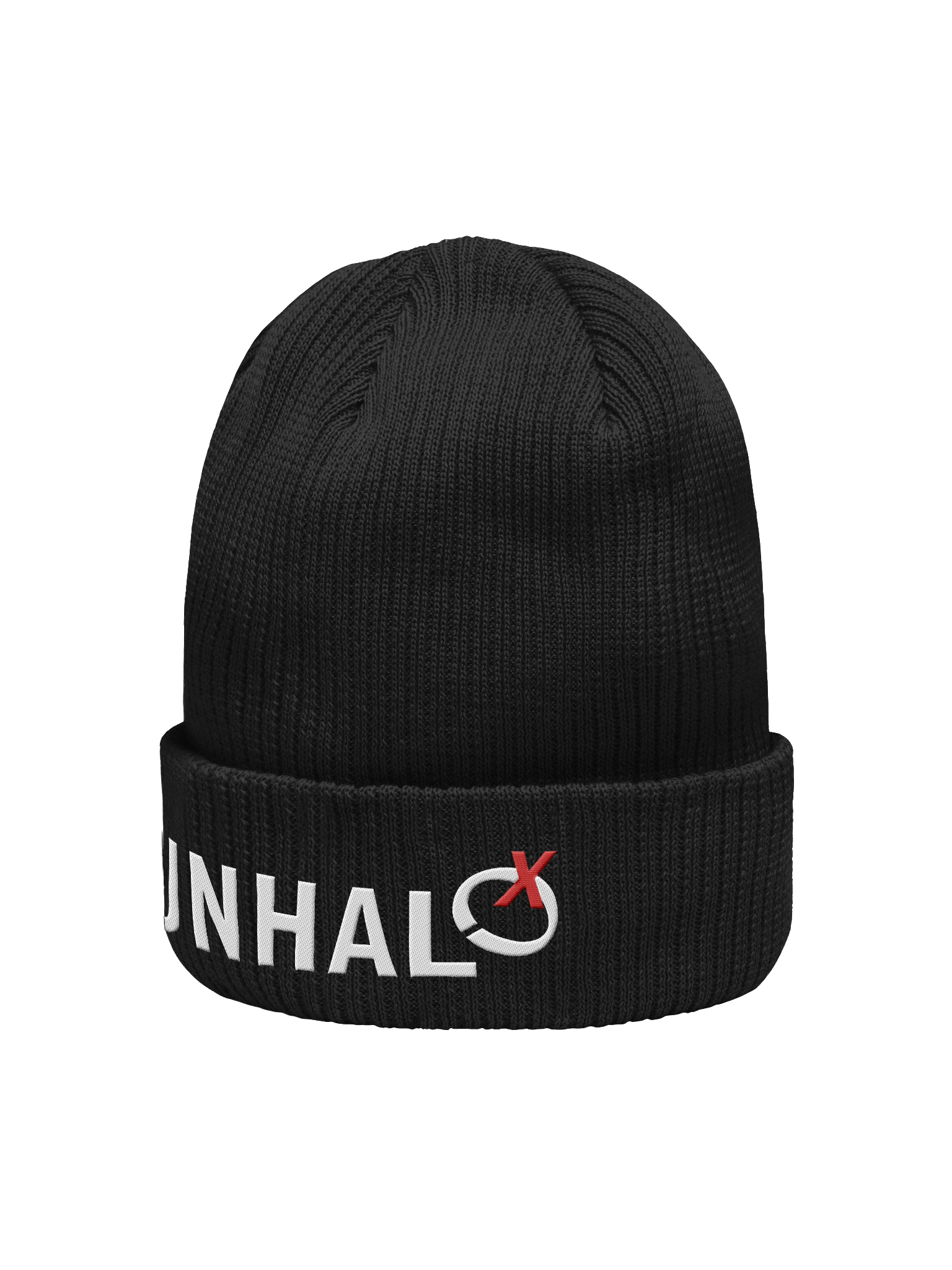 UNHALO - Organic Ribbed Embroidery Beanie product image (4)