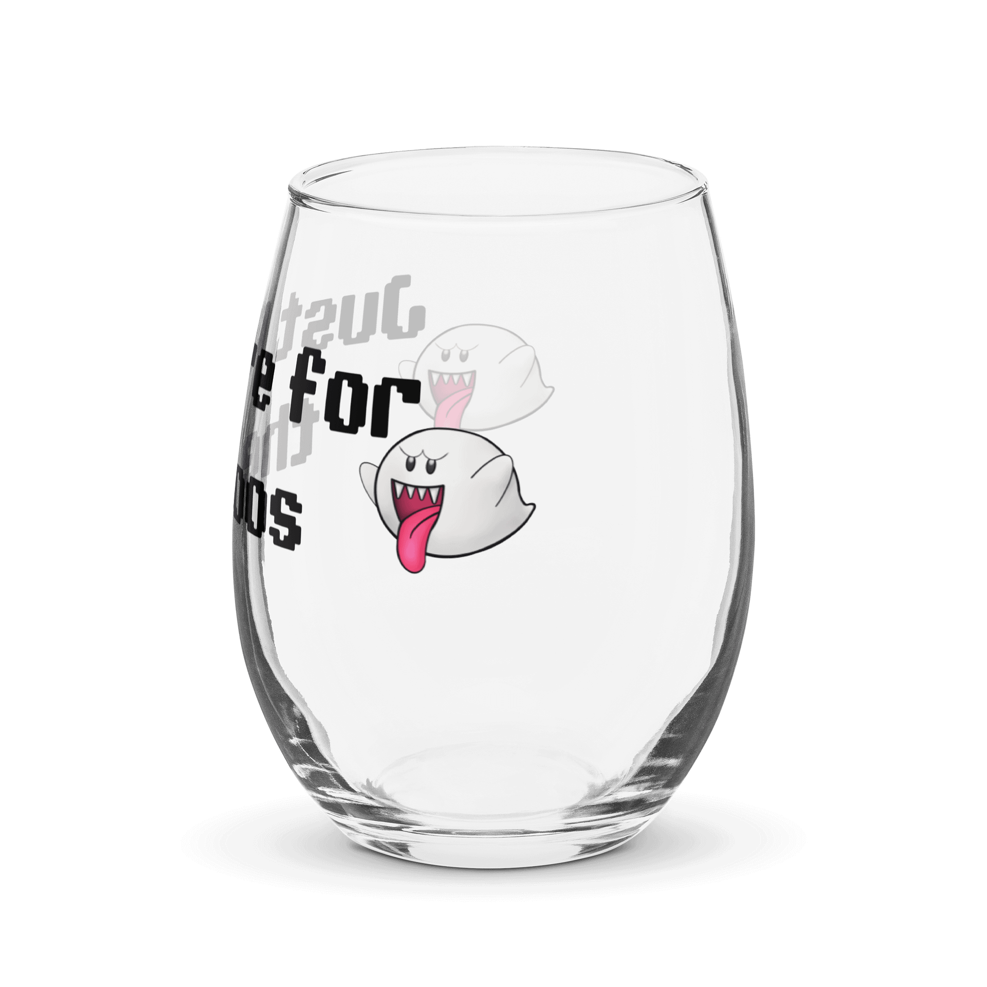 Just Here for the Boos Stemless Wine Glass product image (3)