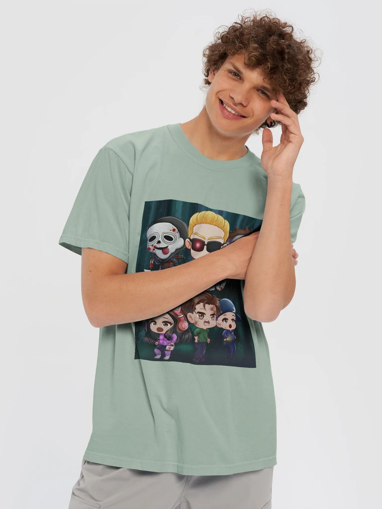 xGuillau (DBD Cover Inspired) Comfort Colors Garment-Dyed Heavyweight T-Shirt product image (47)