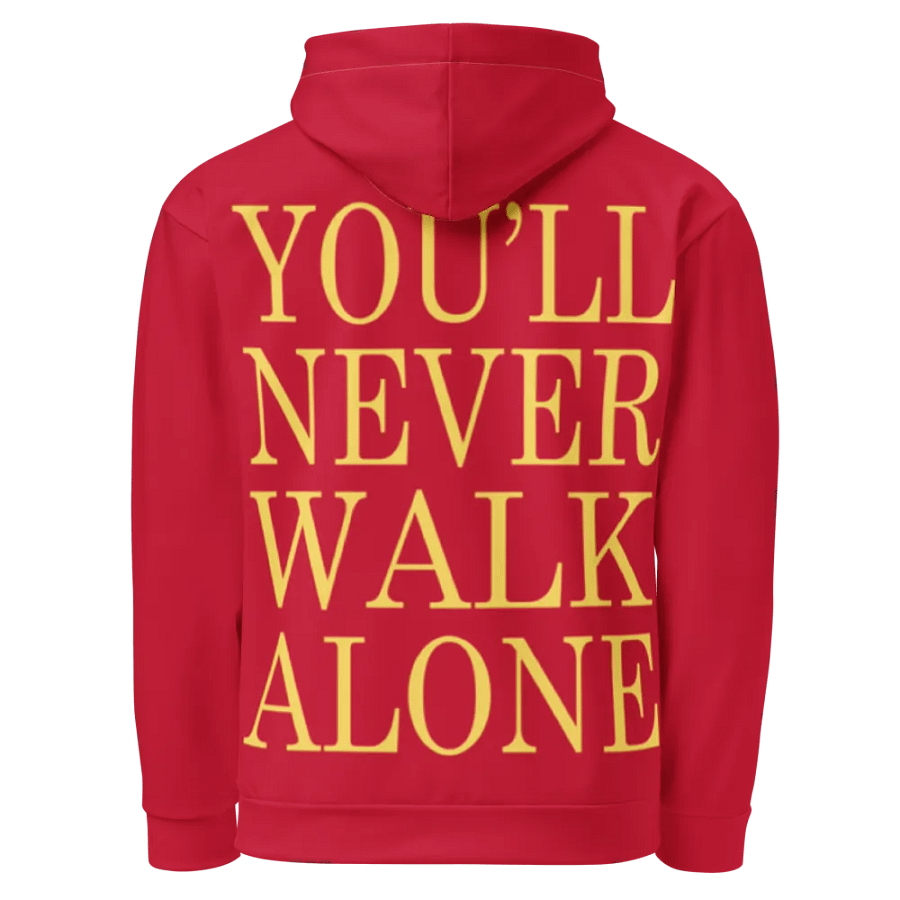 Liverpool FC - You'll Never Walk Alone - RED & GOLD - Unisex Hoodie product image (3)