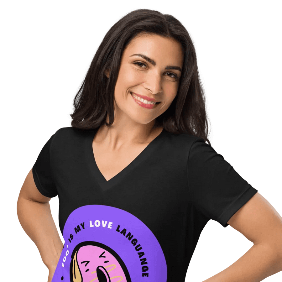 Food is my Love Language V Neck product image (10)