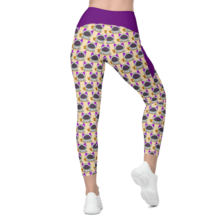 PalBot Leggings w/Pockets - Plum product image (2)