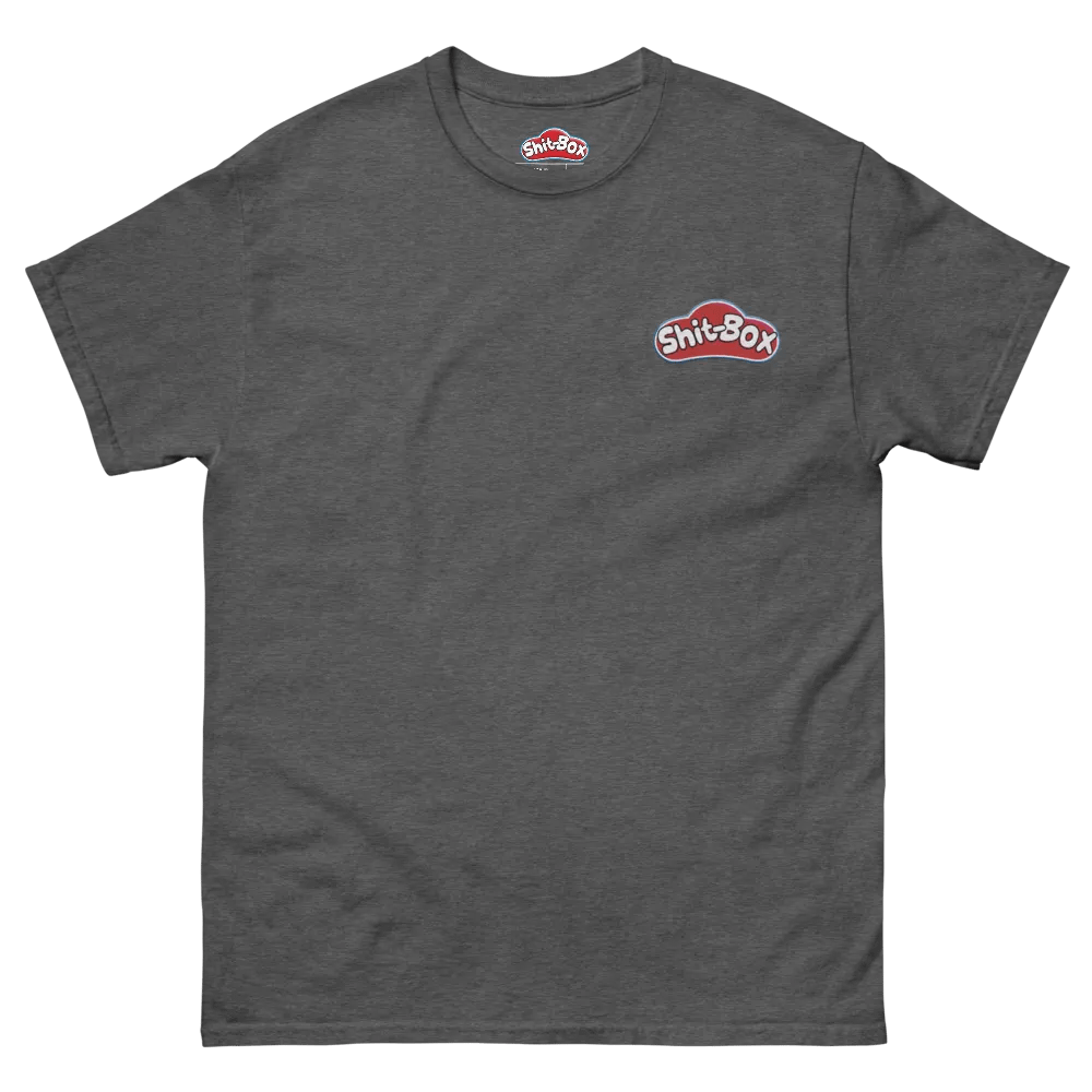 SHIT-BOX UNISEX EMBROIDERED HEAVY TEE product image (2)