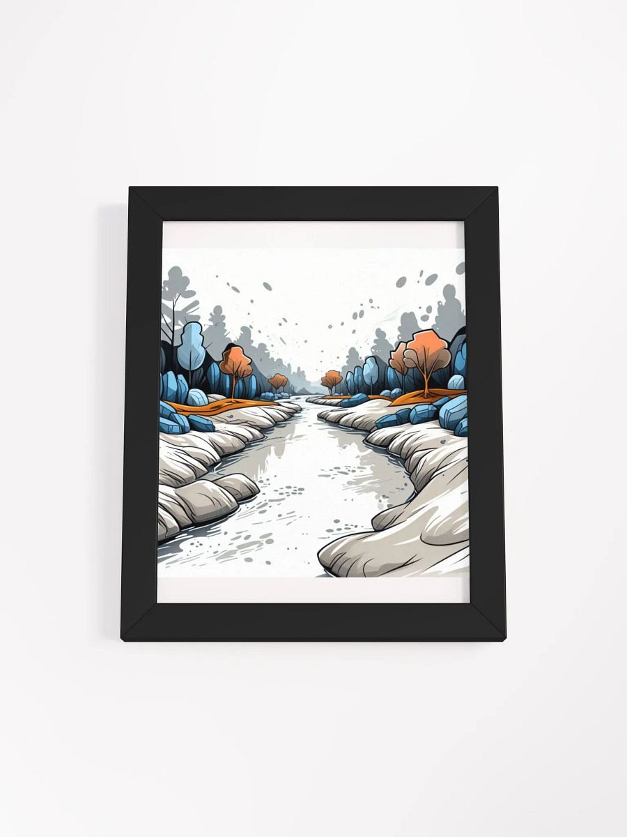 Riverscape Reverie Framed Poster product image (6)