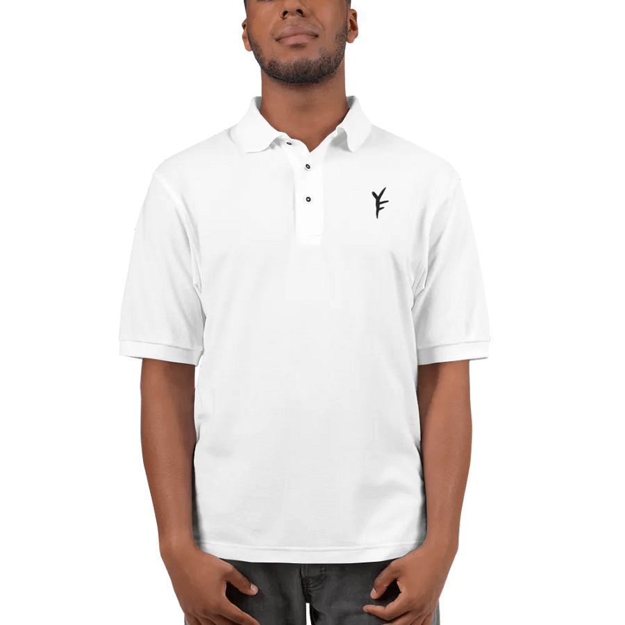 YF White Polo T-Shirt product image (3)