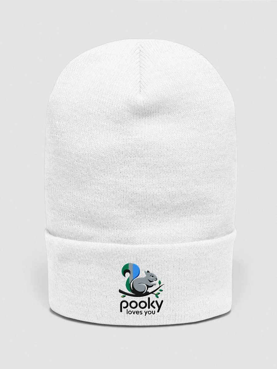 Pooky Loves You Colorful Tail Cuffed Beanie product image (1)