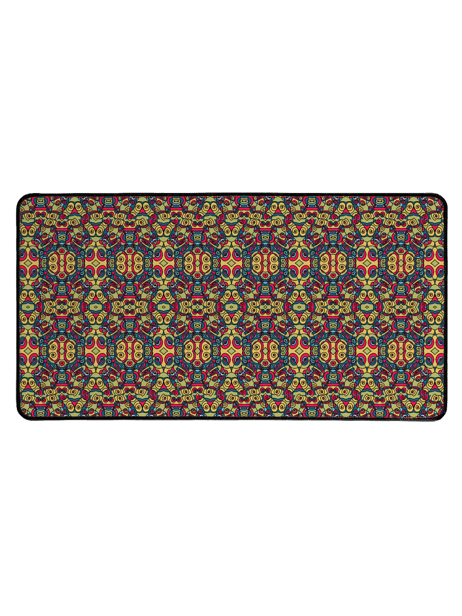 Modern Circus Town – Pop Art Desk Mat for Gaming and Workspace product image (1)