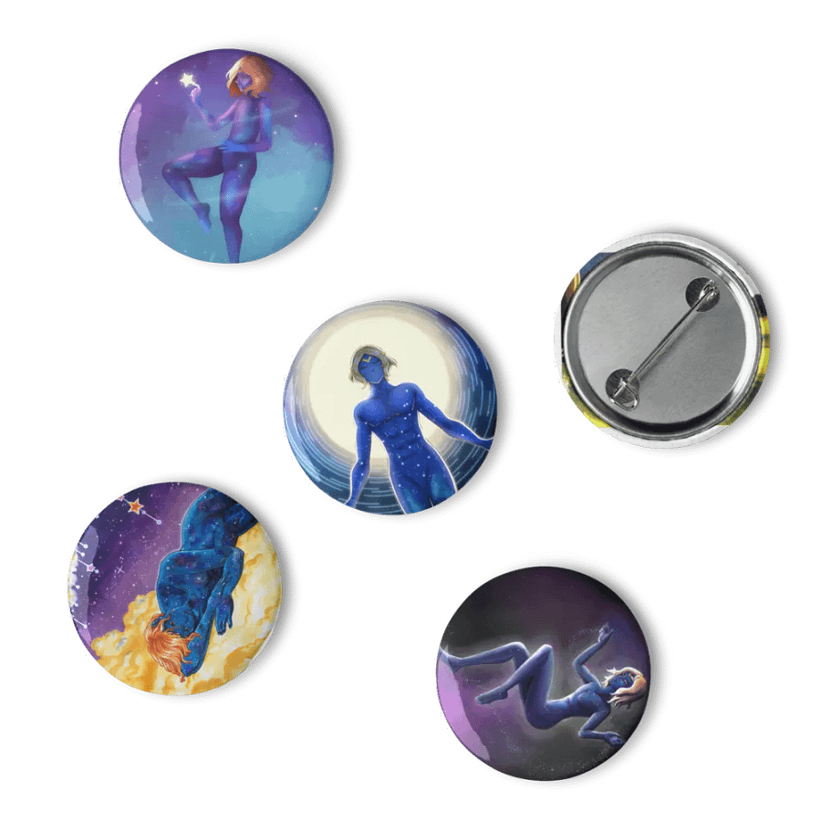 Set of 5 Astral pins product image (15)