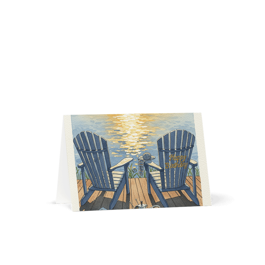 Birthday card - Blank in side product image (1)