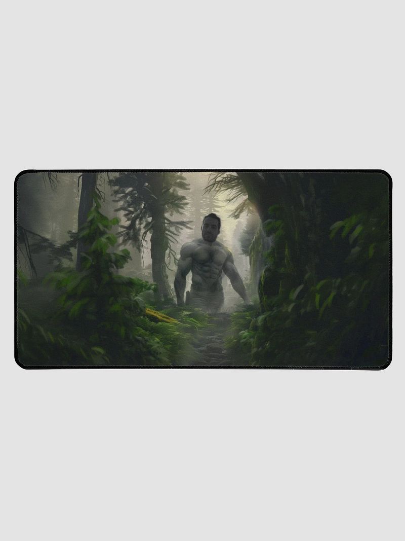 GigaChad jon Desk mat