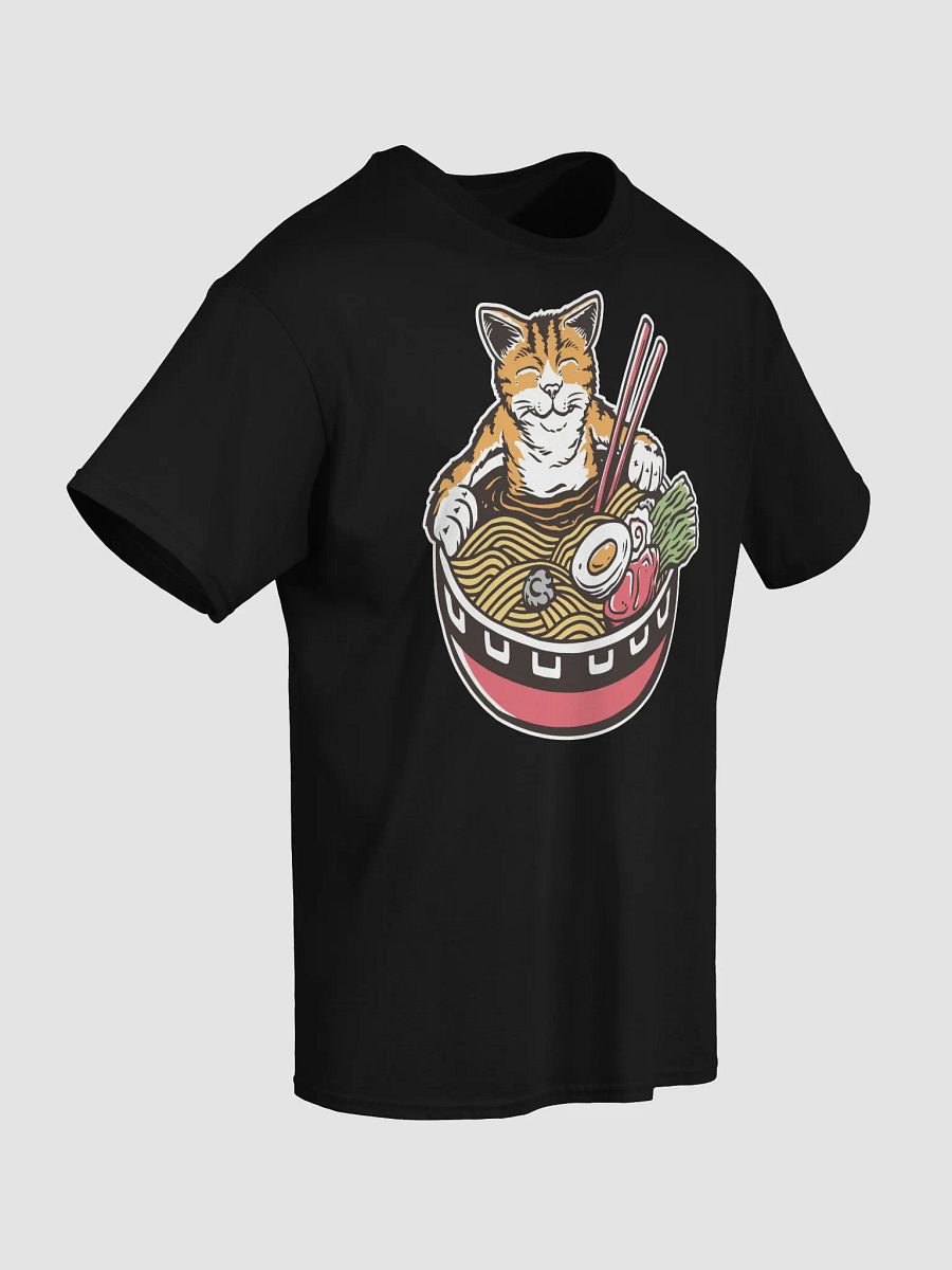 Ramen Eating Cat T-Shirt product image (9)