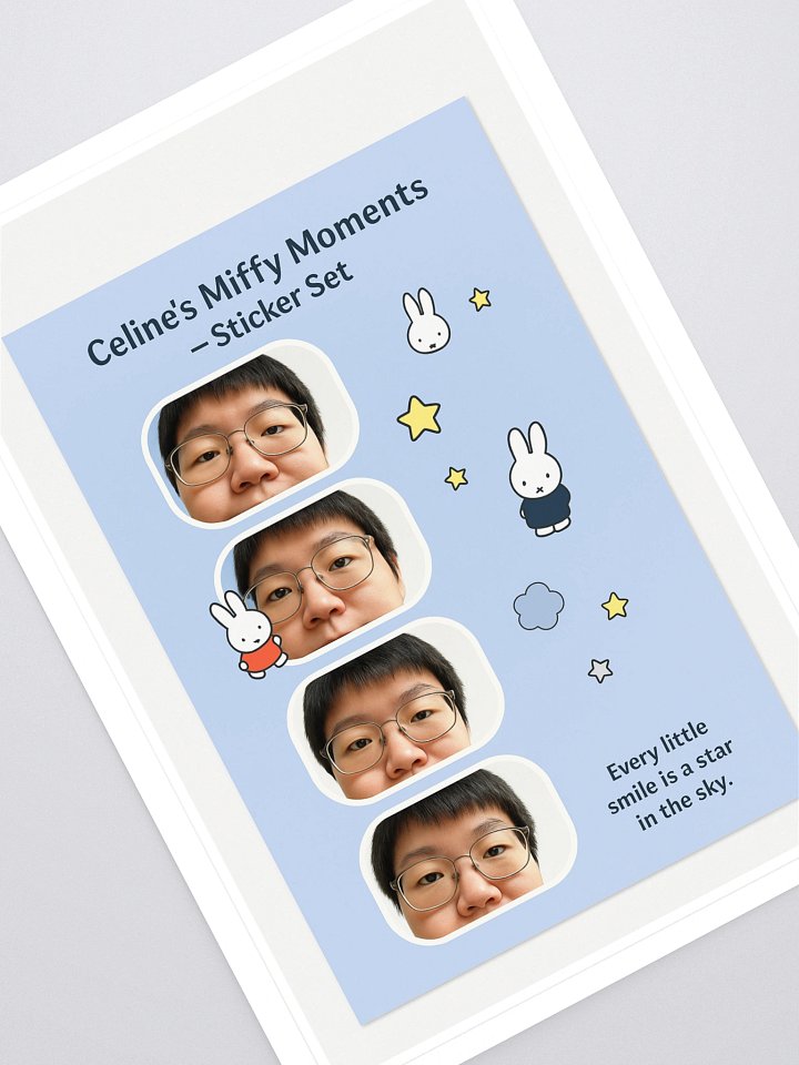 Celine’s Miffy Moments – Sticker Set product image (1)