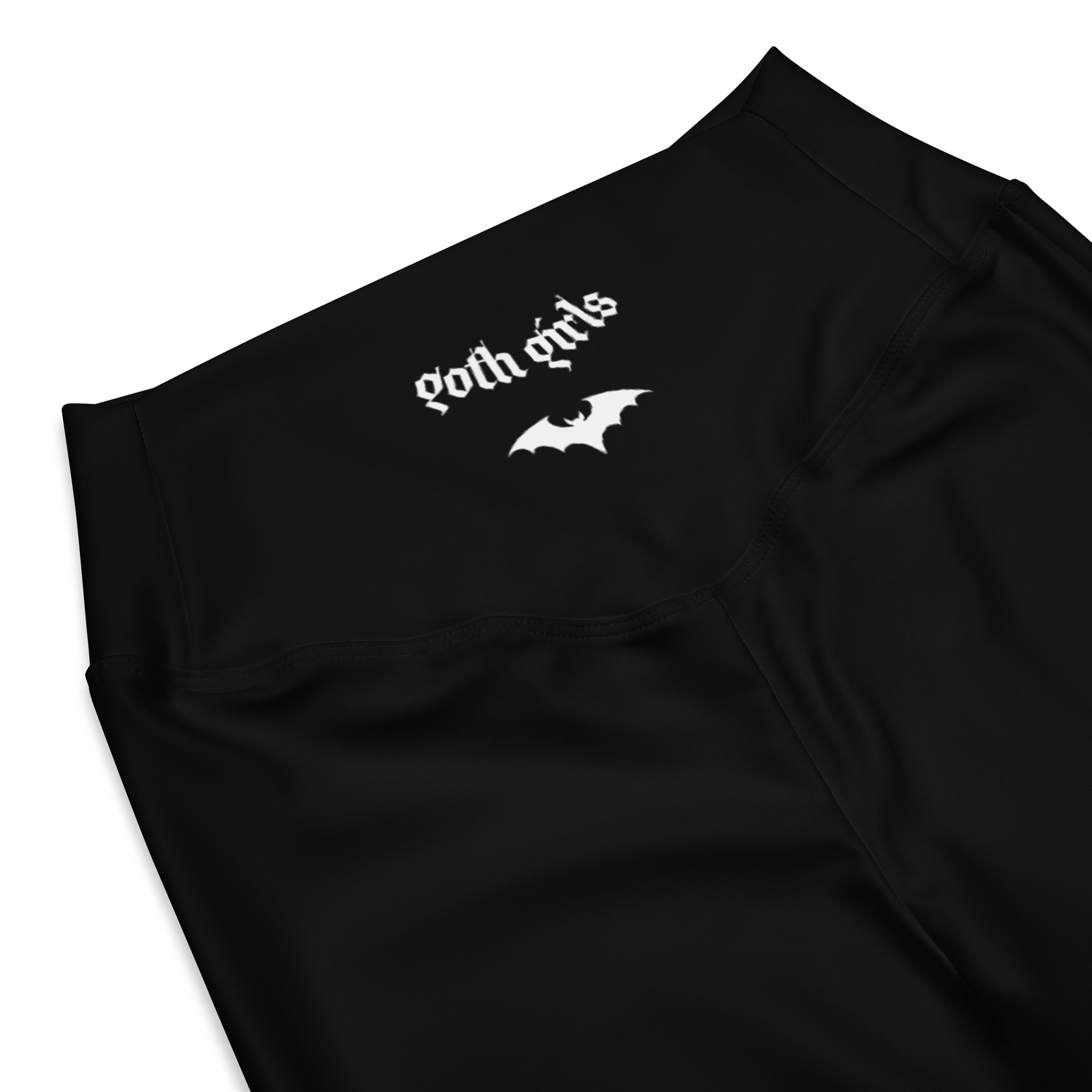 Goth Girl Flare Leggings (Recycled Polyester) product image (11)