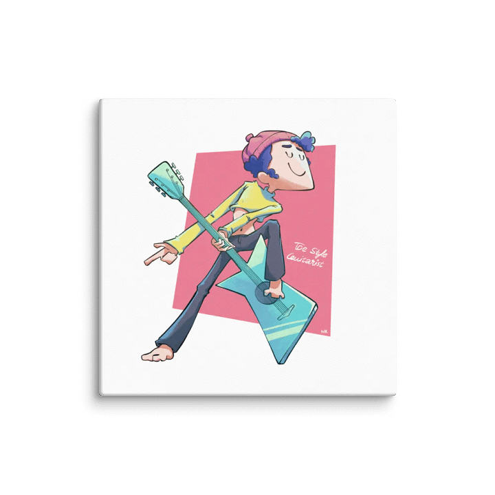 Toe Style Guitarist | Canvas product image (2)