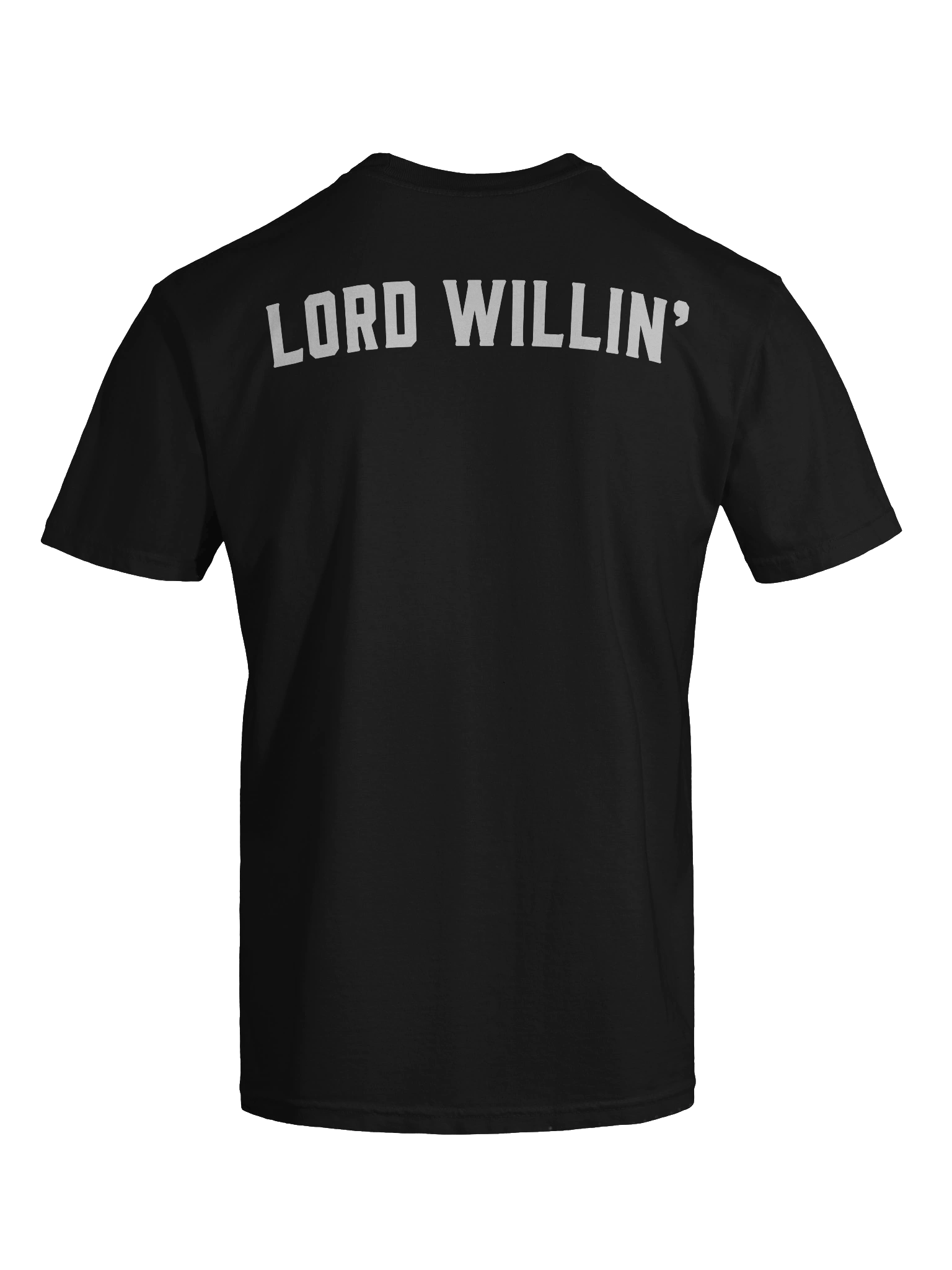 LORD WILLIN' PLAIN TEE WITHOUT LOGO product image (9)