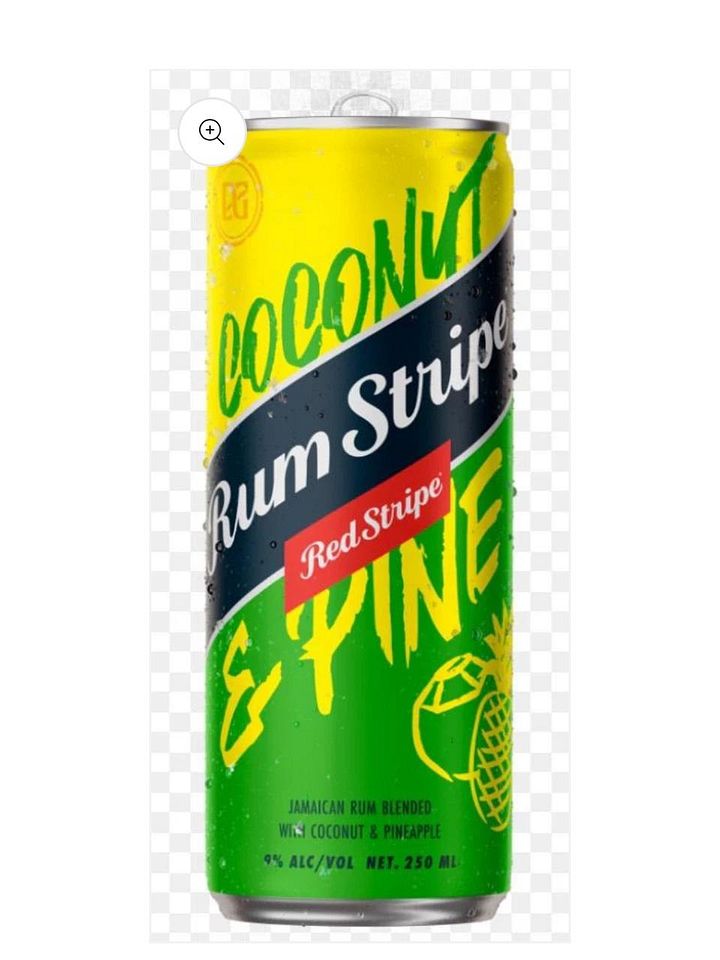 Coconut Rum Stripe- Red Stripe product image (1)