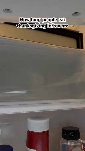 What’s your expiration date for Thanksgiving leftovers?  #Thanksgiving #thanksgivingtradition #holiday #funnyreels #relatable...