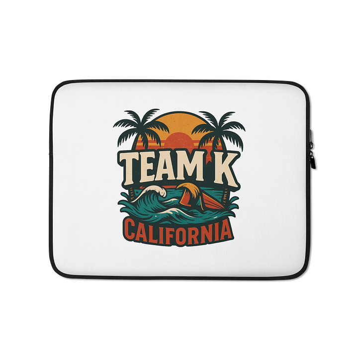 TEAM K CALIFORNIA Laptop Sleeve product image (1)