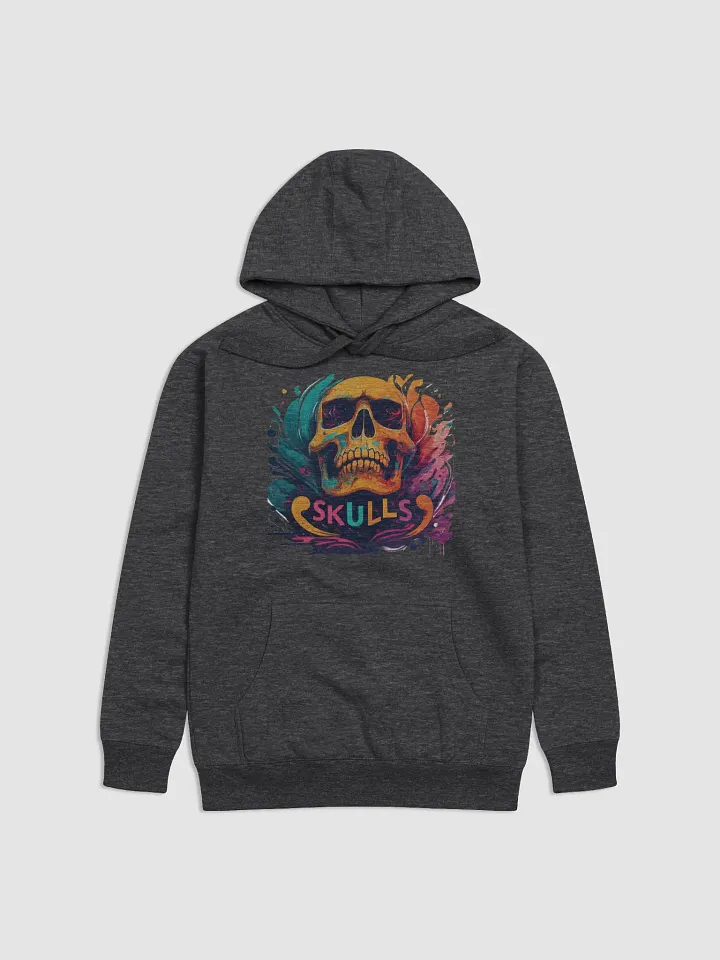 Vibrant Skulls Unisex Premium Hoodie product image (5)