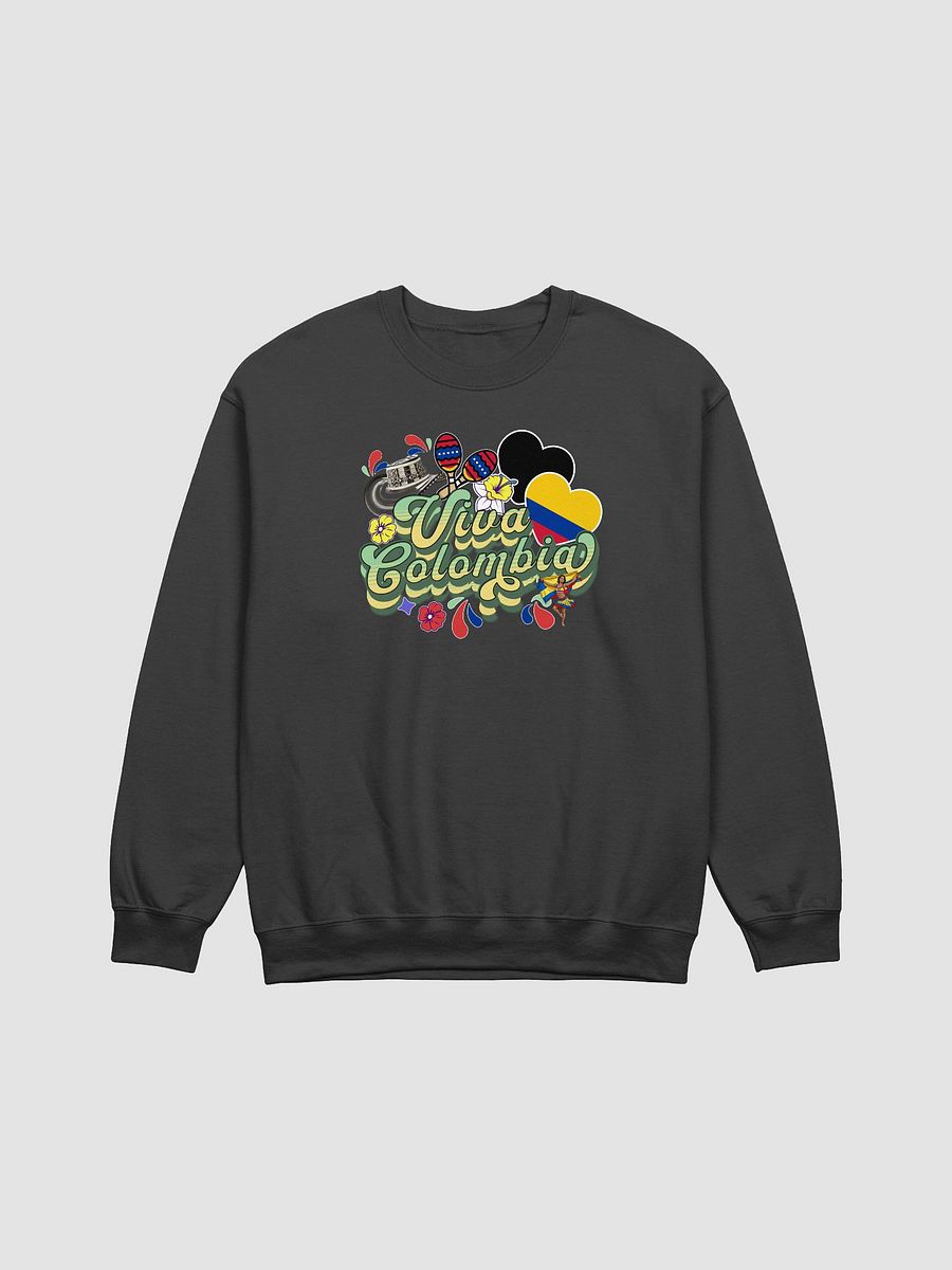Viva Colombia Cultural Crewneck Sweatshirt product image (1)