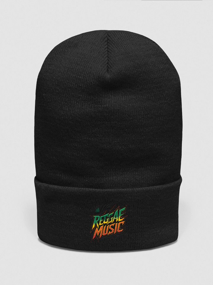 Rasta Vibes Cuffed Beanie product image (1)